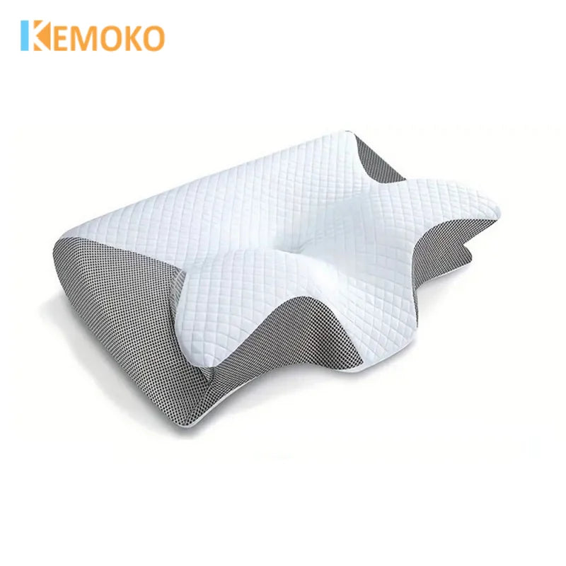 Vitalia Comfort Ergonomic Pillow – Premium Support for Neck and Cervical Spine – Enjoy Deep Sleep in Any Position.