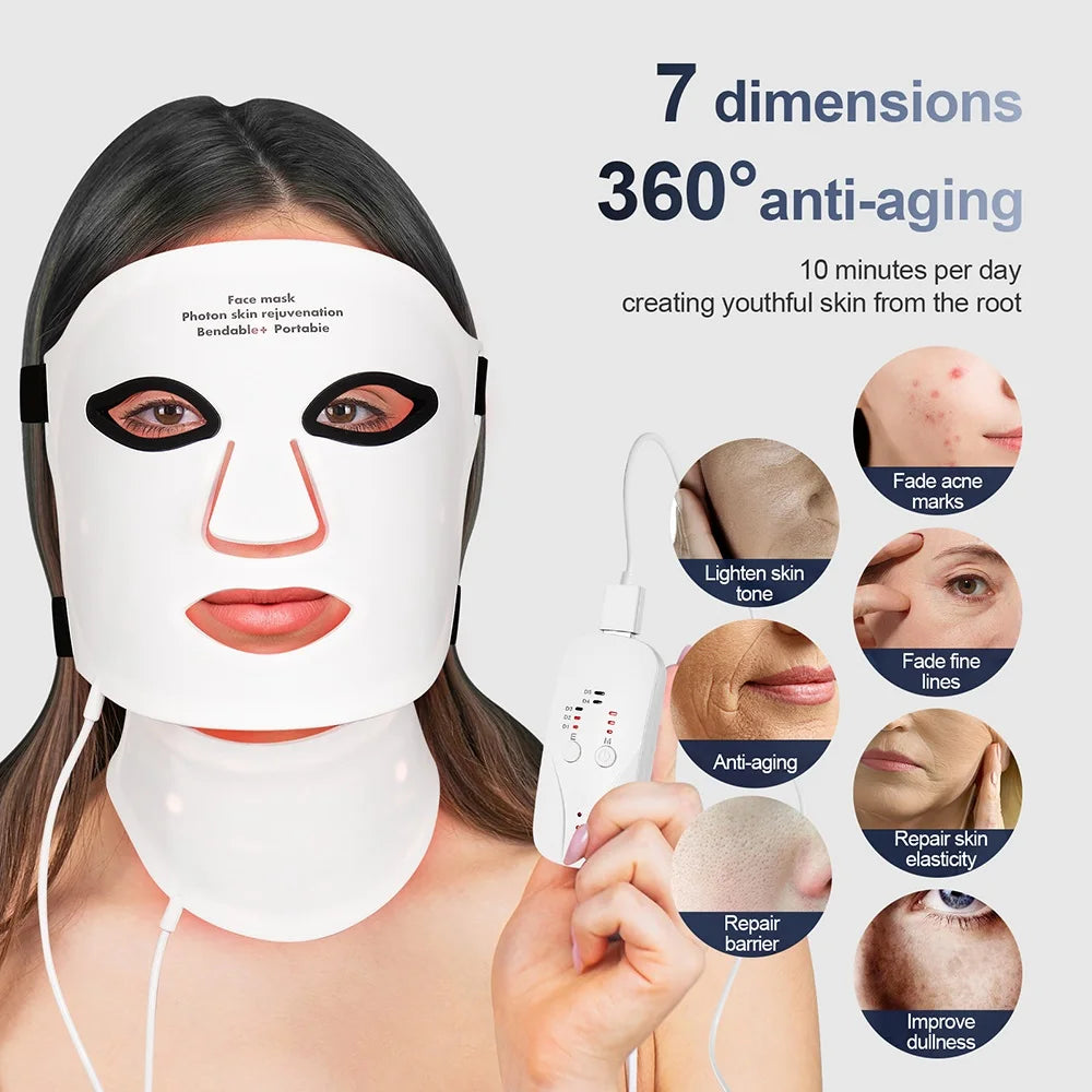 Rejuvenating LED Face Mask