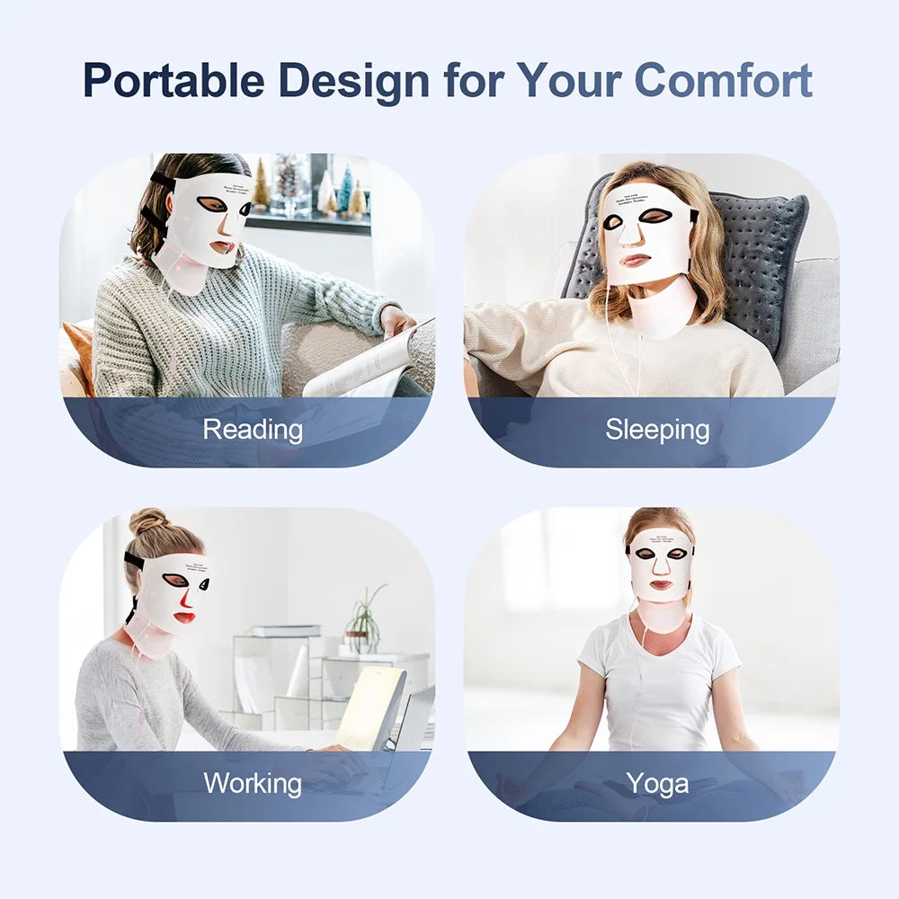 Rejuvenating LED Face Mask