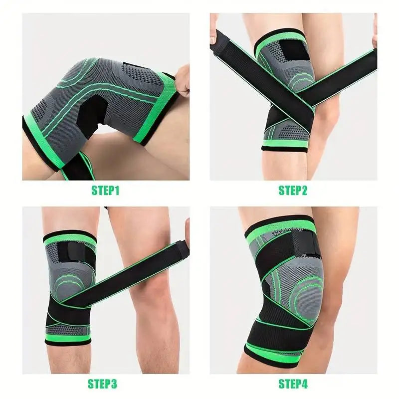 Compression Knee Brace with Adjustable Side Support