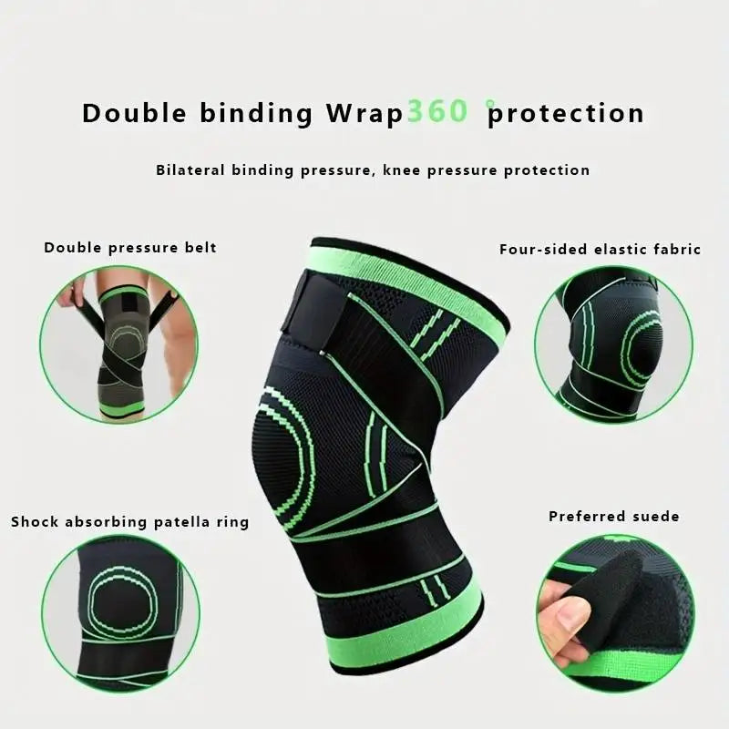 Compression Knee Brace with Adjustable Side Support