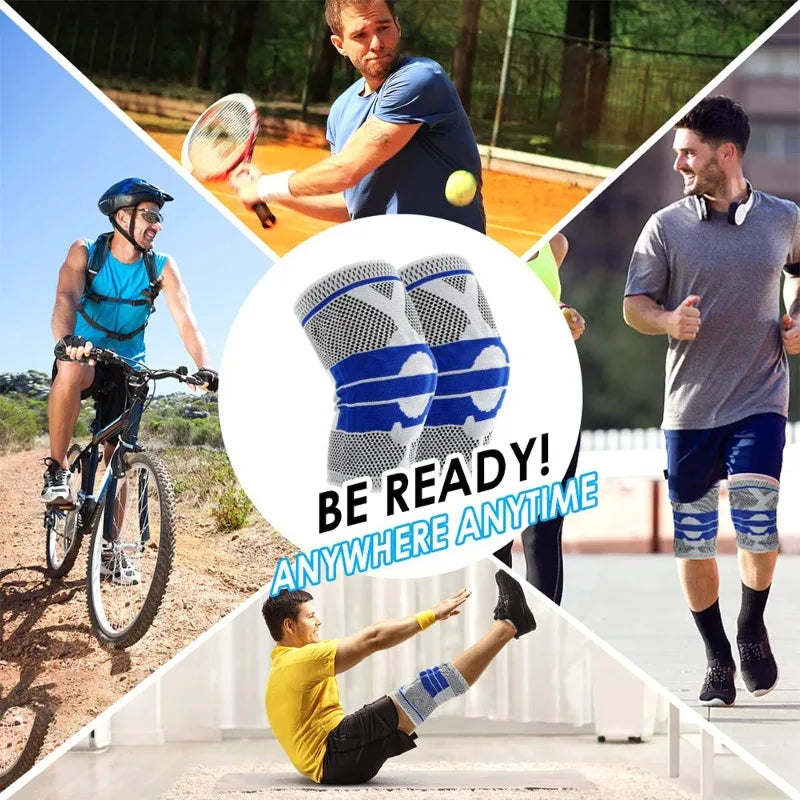 Medical Knee Brace with Support and Compression Sleeve — Aids Joint Recovery and Arthritis Pain Relief; Ideal for Running, Training, and Sports