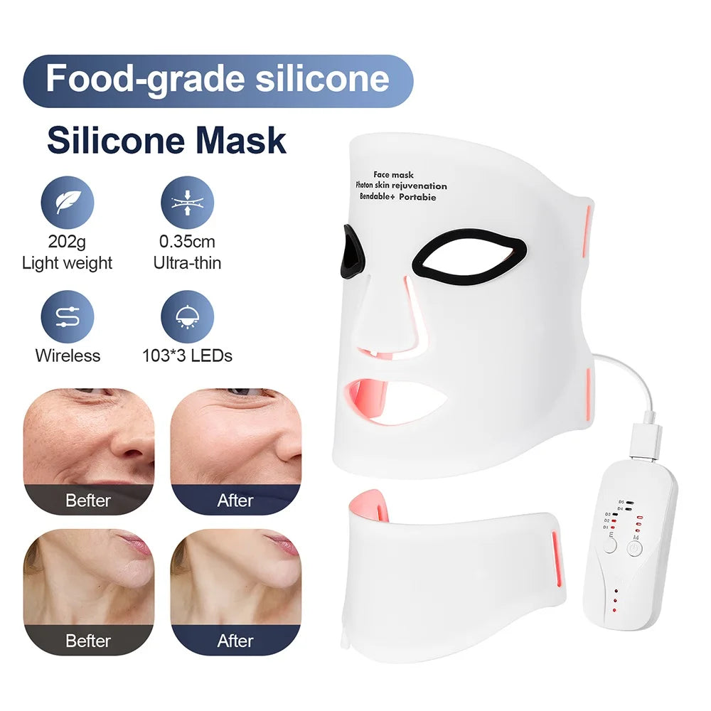 Rejuvenating LED Face Mask