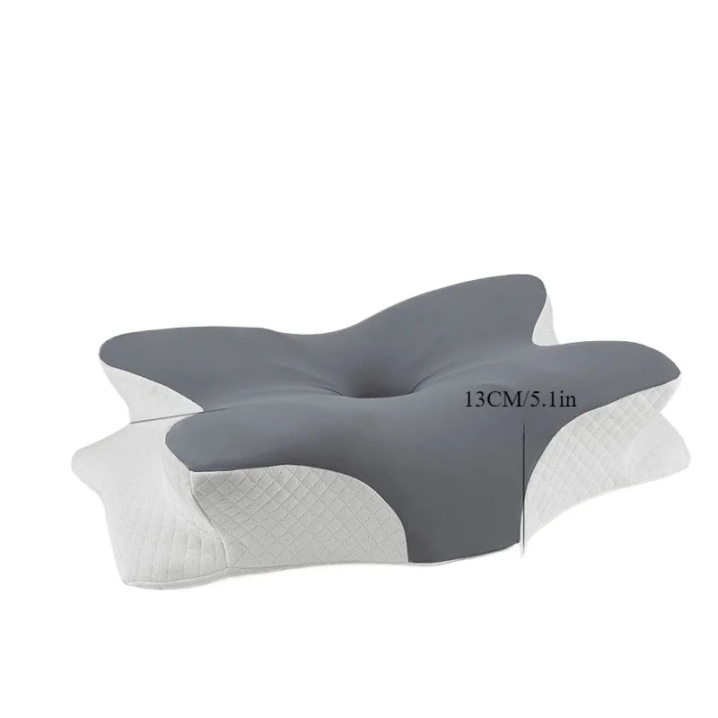 Funda de almohada de seda de hielo para pelo y piel, funda de almohada en forma de mariposa para almohada de mariposa, funda de almohada minimalista