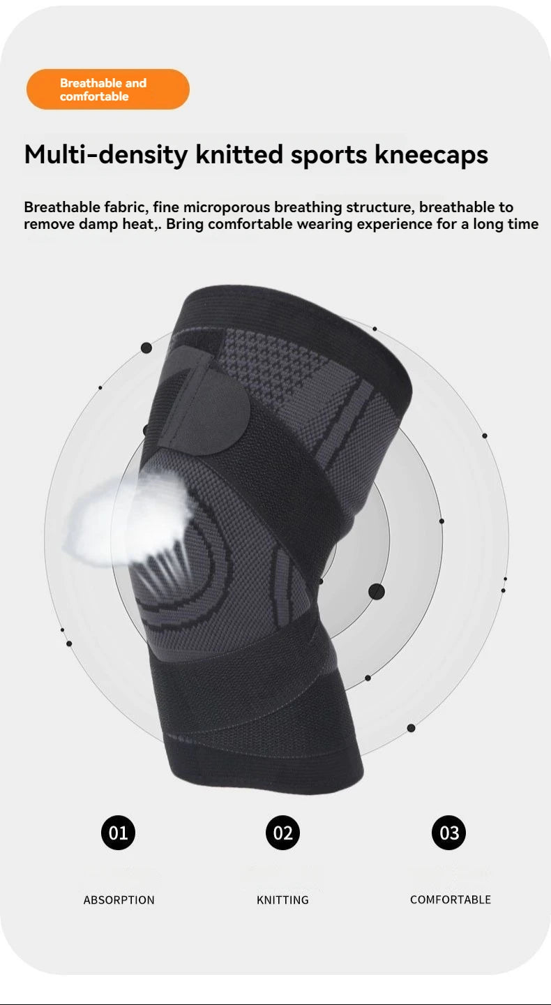 Compression Knee Brace with Adjustable Side Support